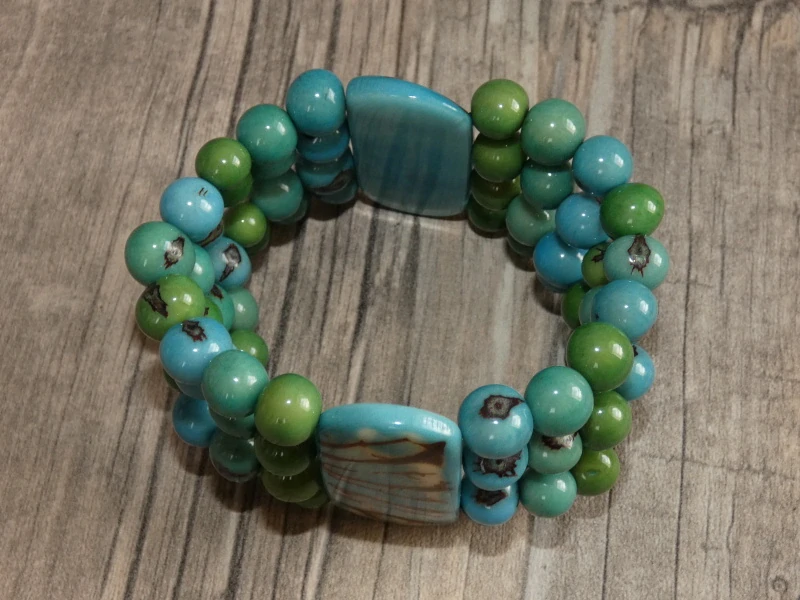Náramek tagua (tagua a acai I)