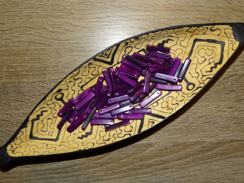 Tagua - tyčka krátká (fialová)