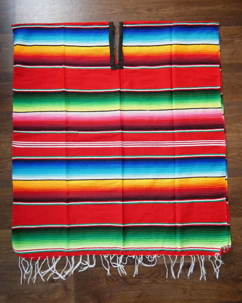 Pončo (červené)