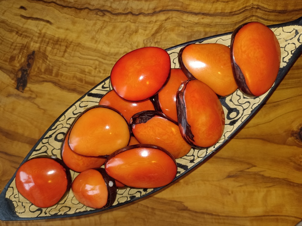 Tagua - maxičočka (oranžová, skrz podélně)