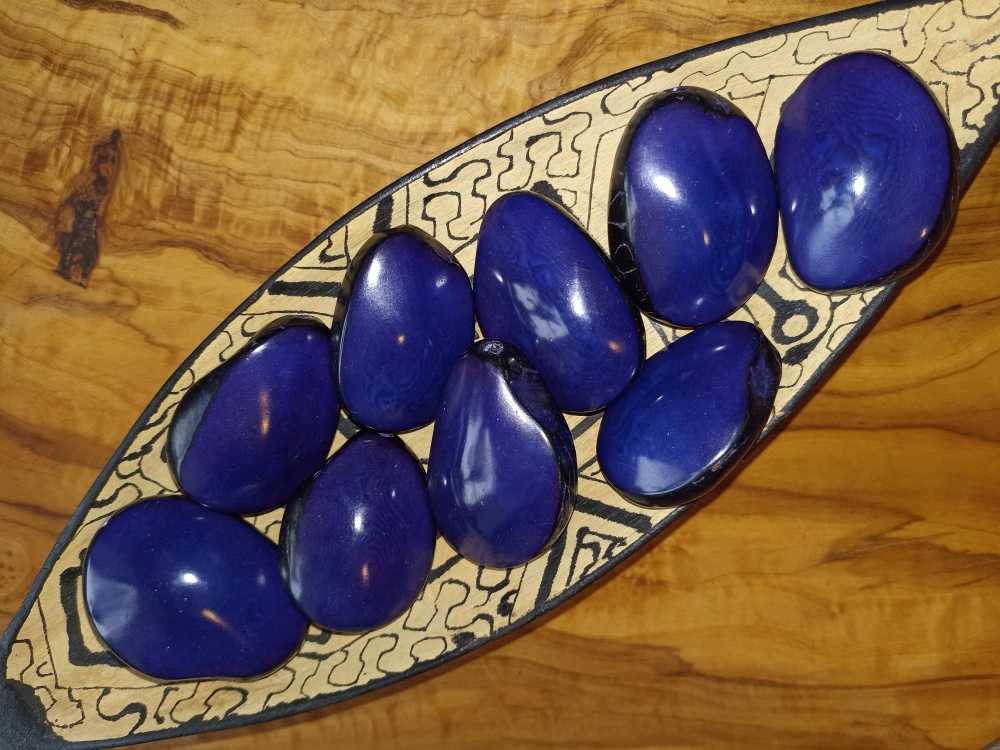 Tagua - maxičočka (modrá, skrz podélně)