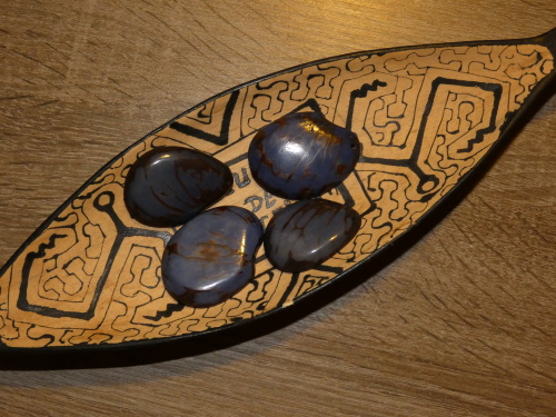 Tagua - placka (světle modrá)