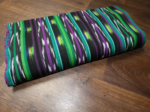 Látka Guate (fialovozelená, 1 metr)