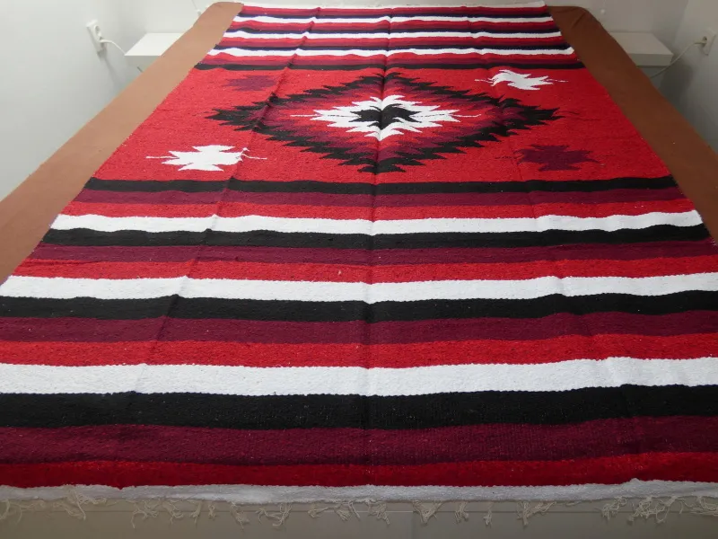 Deka vzor (červená II)