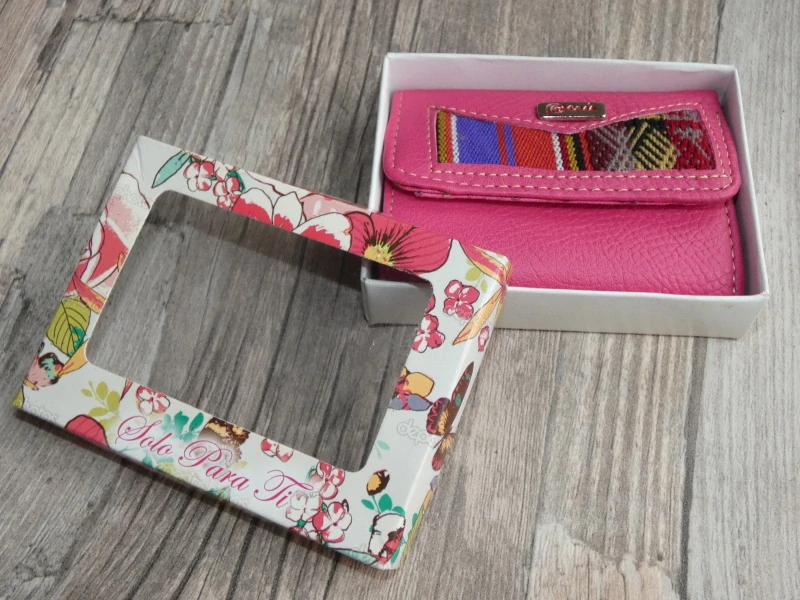 Peněženka (menší, růžová)