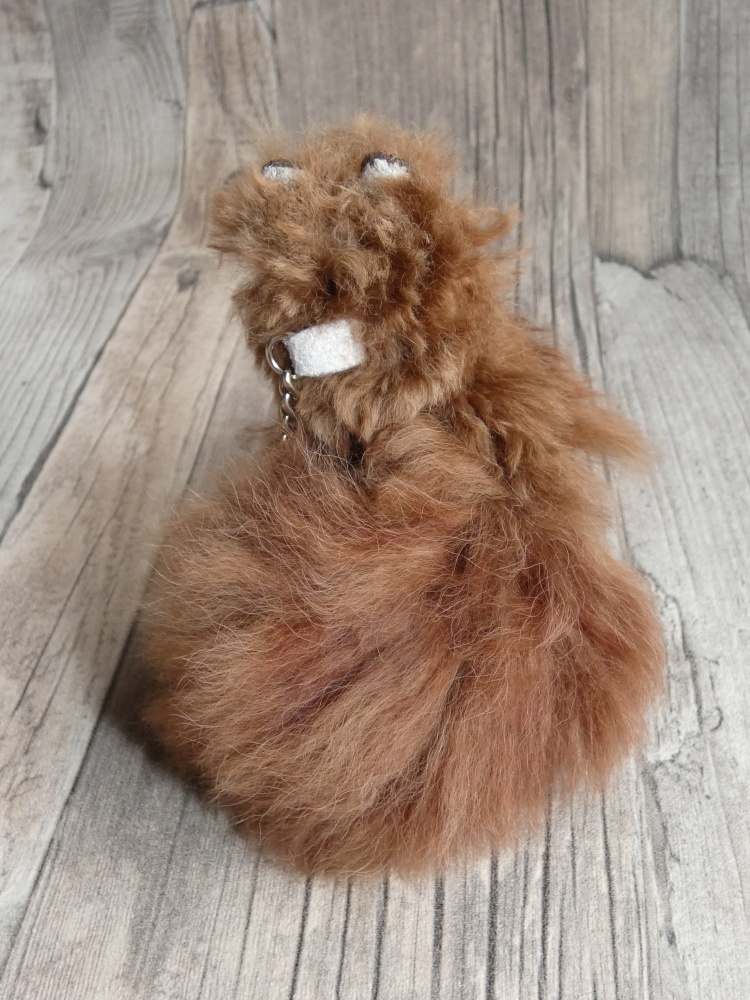 Dekorační lama z lamí vlny (malá II)