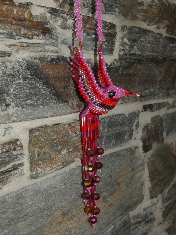 Náhrdelník kolibřík (větší)