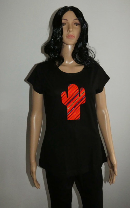 Dámské triko (černé, M)