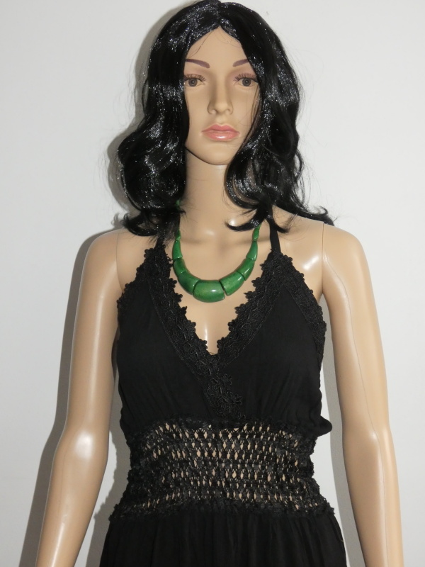 Náhrdelník (tagua, fialový)