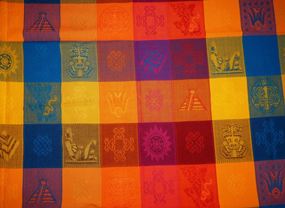 Ubrus Mexiko III (150x200 cm)