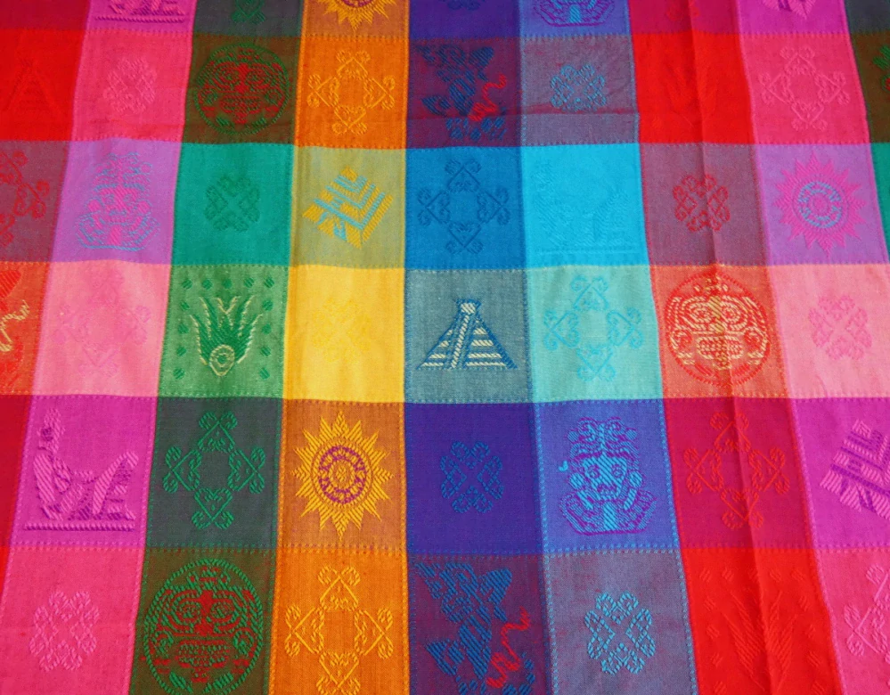 Ubrus Mexiko IV (150x200 cm)