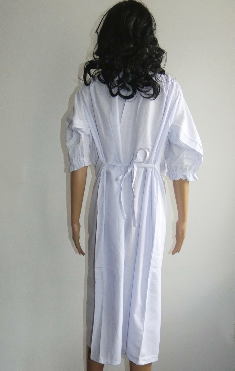 Šaty volné (bílé, L/XL)