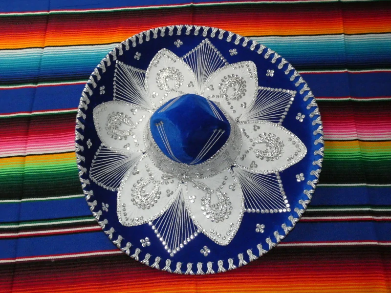 Sombrero (extra modrostříbrné)