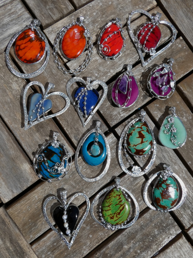 Cínovaná tagua (oranžová)