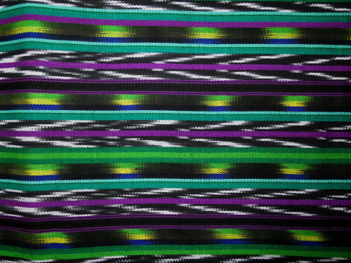 Látka Guate (fialovozelená, 1 metr)