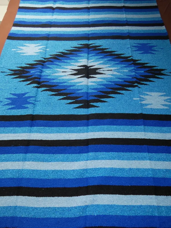 Deka vzor (tyrkysová)