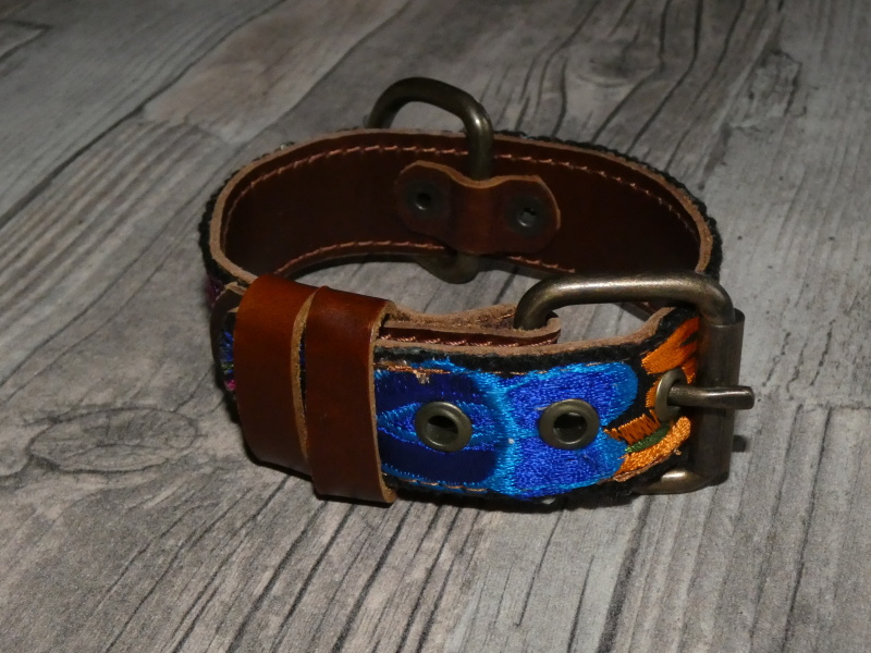 Obojek malý III (vyšívaný, 35 cm)