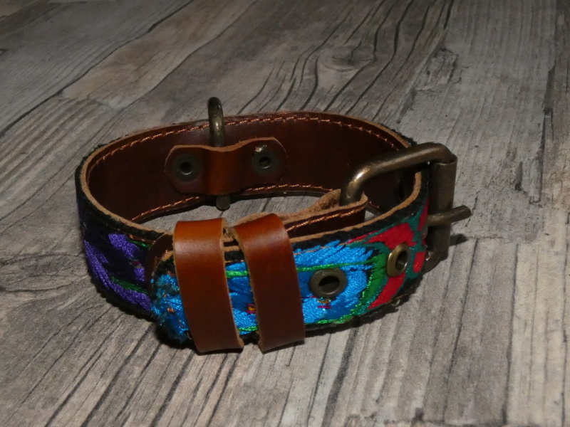 Obojek malý IV (vyšívaný, 35 cm)