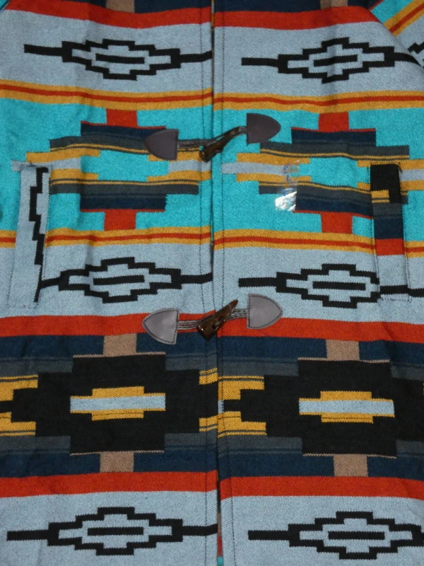 Mikina dlouhá/kabát IV (lamí vlna, Ekvádor, M)