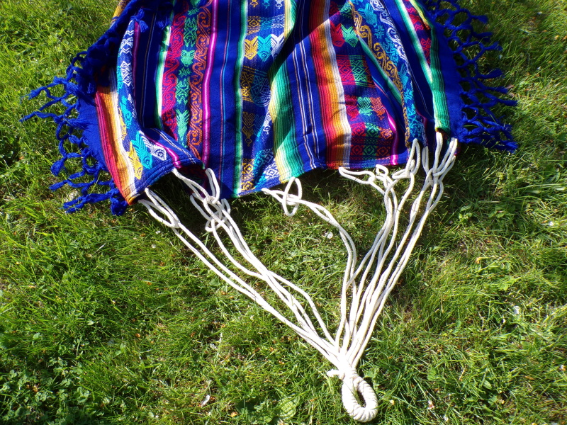 Hamaka Ekvádor (modrá, 130x240 cm)