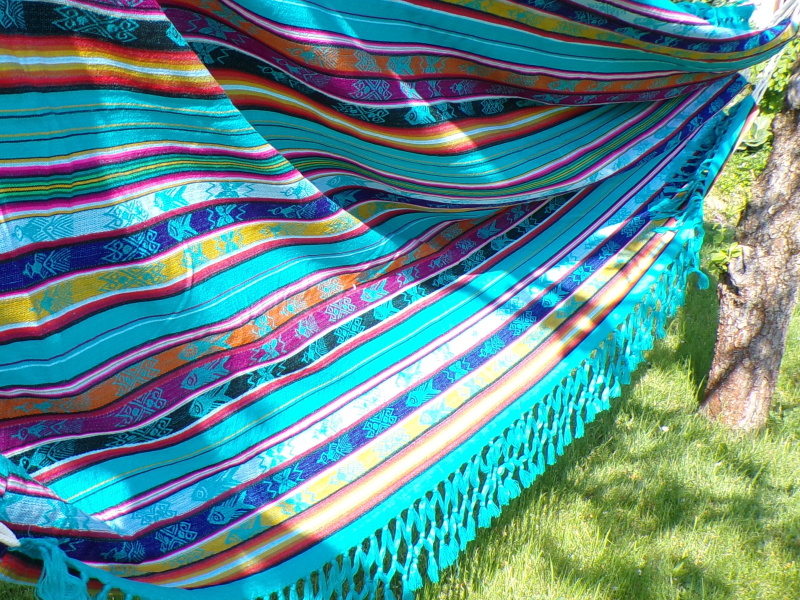 Hamaka Ekvádor (aqua, 130x240 cm)