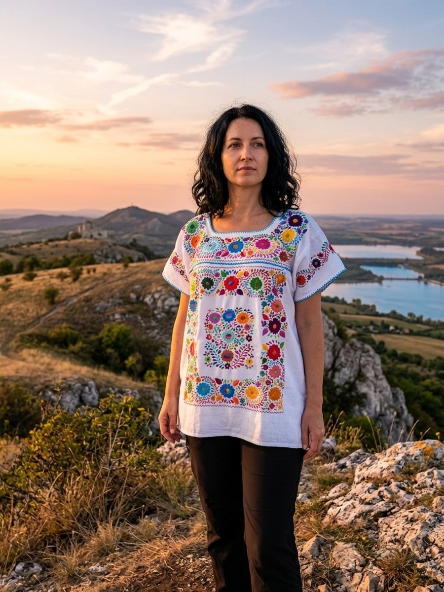 Halenka (tenango, černá, M/L)
