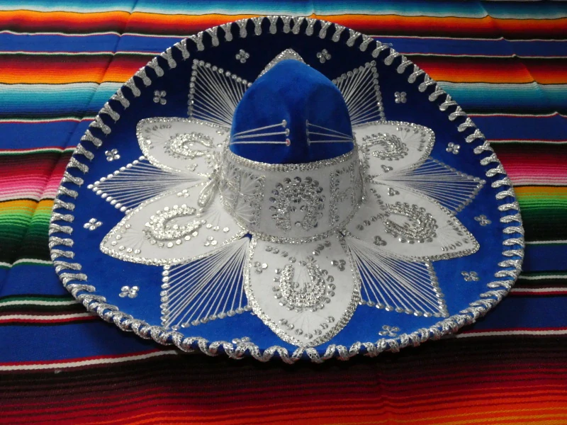 Sombrero (extra modrostříbrné)