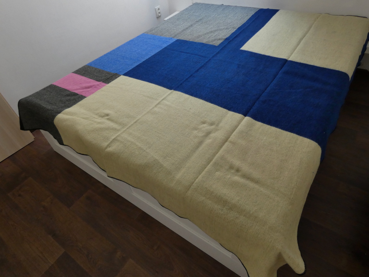 Deka Ekvádor I (lamí vlna, obdélníky)