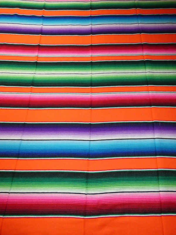 Serape (oranžové)