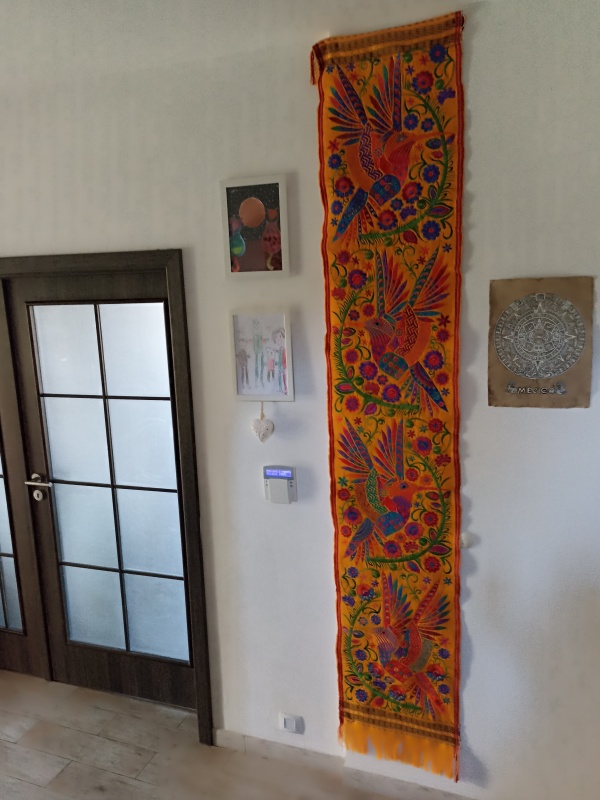 Běhoun Guatemala (jaguár, tyrkysový, 43x245 cm)