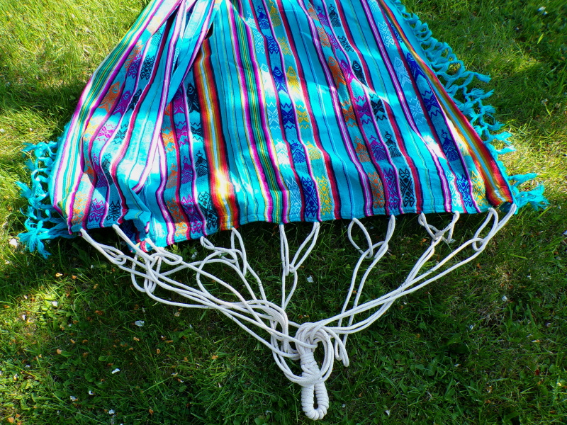 Hamaka Ekvádor (aqua, 130x240 cm)