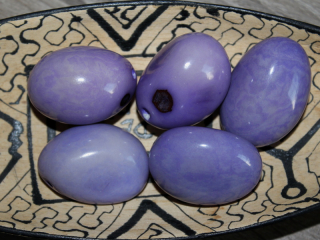 Tagua - maxikorálek (světle fialový)