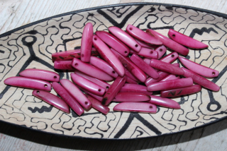 Tagua - tyčka tlustá (růžová)
