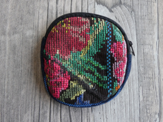 Taštička/peněženka (výšivka, Guate)