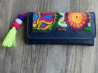 Peněženka velká (vyšívaná, Peru) II