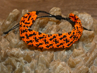 Náramek širší (oranžový)