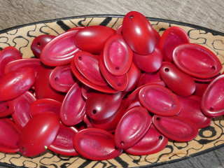 Oválek palmitos (červená)