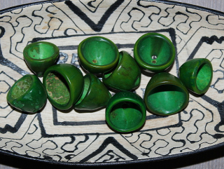 Čepičky palmitos (světle zelená)