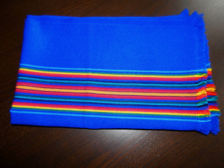 Běhoun (modrý, 50x160 cm)