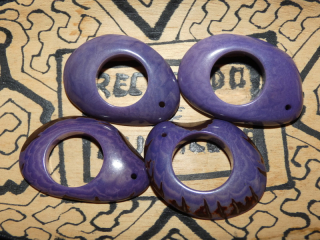 Tagua - donut (světle fialový)