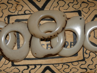 Tagua - donut (přírodní)
