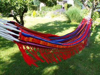 Hamaka Ekvádor (červená, 130x240 cm)