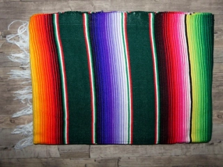 Serape (tmavě zelené I)