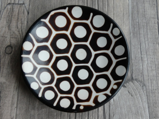 Dekorativní talíř mini (kolečka, 13 cm)