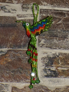 Kolibřík (světle zelený IV)