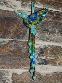 Kolibřík (světlý aqua IV)