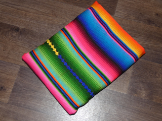 Přehoz/deka Guatemala (velký V)