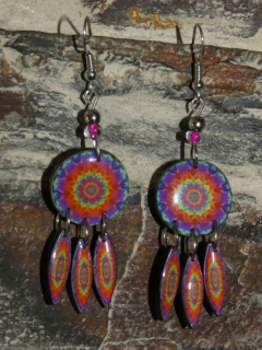 Náušnice barevné I