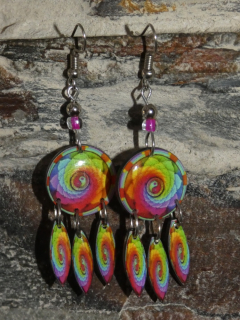 Náušnice barevné II