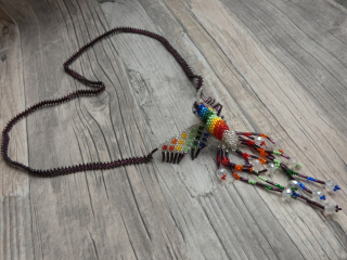 Náhrdelník kolibřík (větší II)